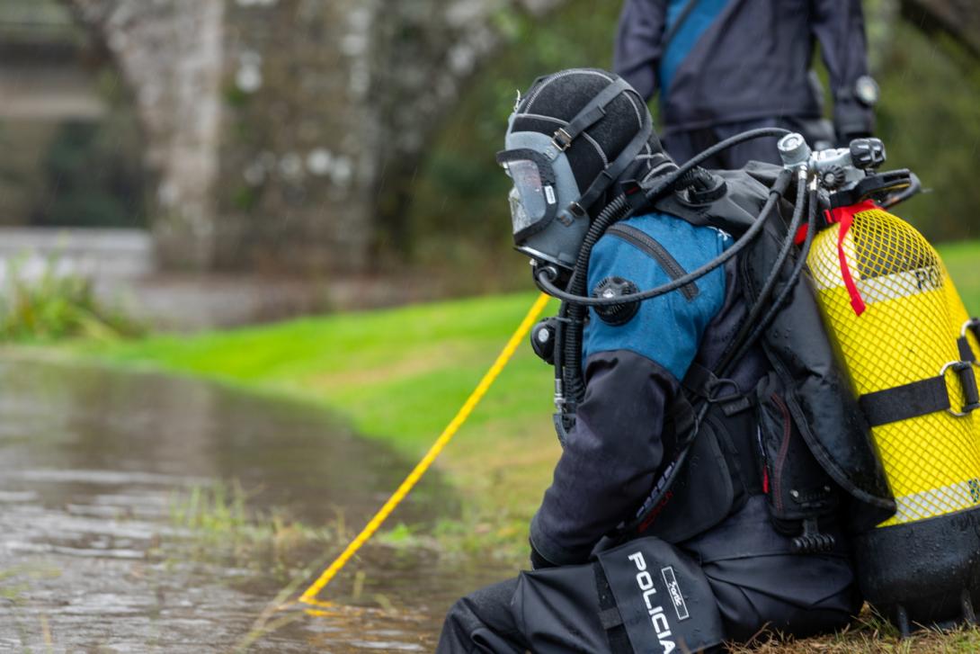 O Grupo Operativo de Actividades Subacuáticas 20